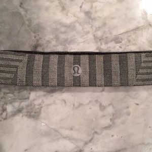 Gray Lulu Lemon Headband